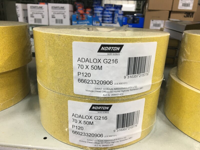 ADALOX ROLLS 70MM X 50M P120