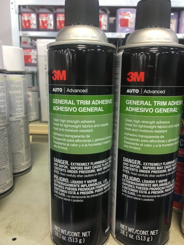 3M Spray Adhesive 08090, 19 oz Aerosol Can, Yellow