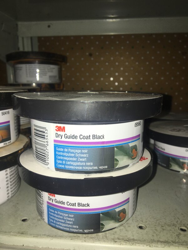 3M 9560 Dry Guide Black - 50gm Cartridge