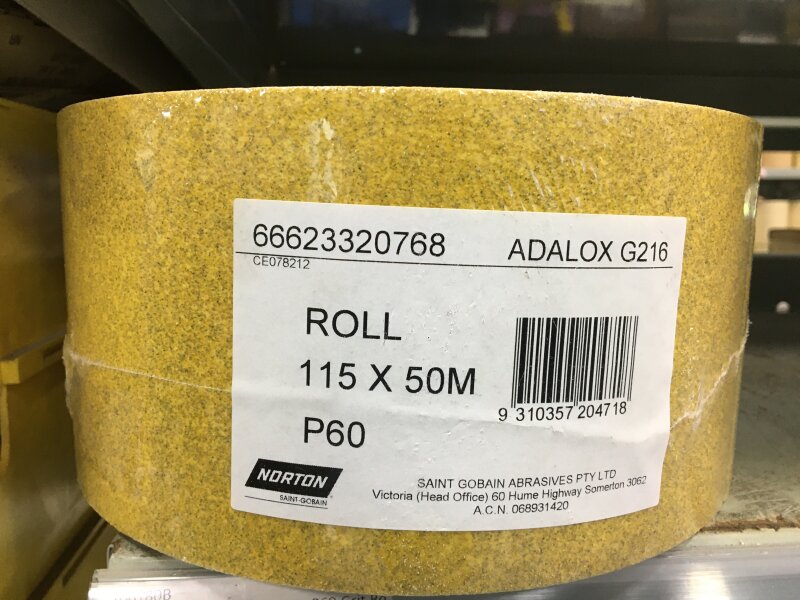 ADALOX ROLLS 115MM X 50M P60