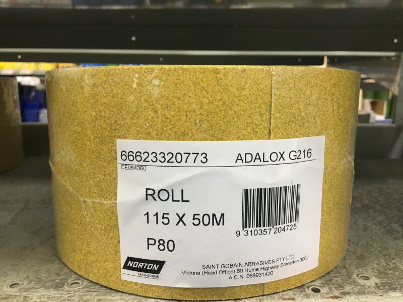 ADALOX ROLLS 115MM X 50M P80