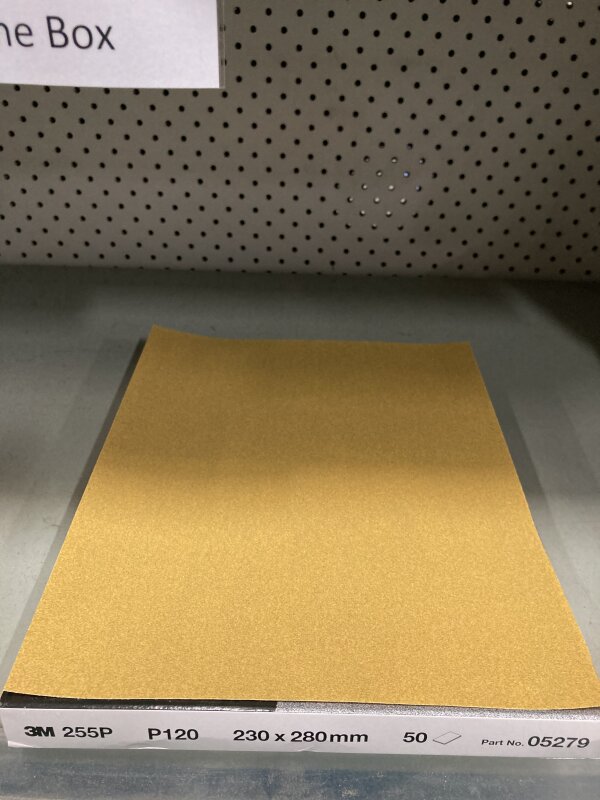 3M 255P Prodn Paper - Gold P120C
