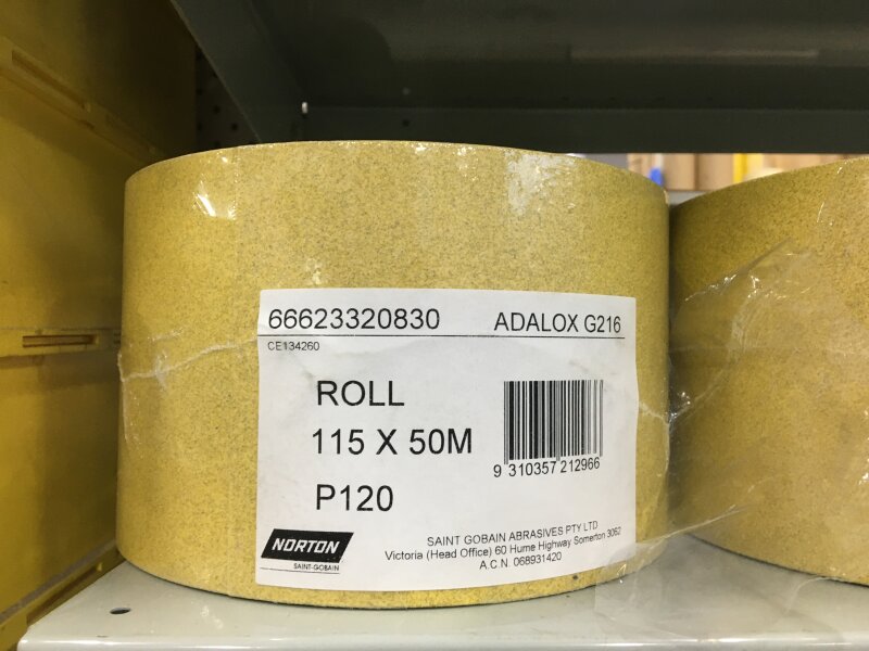 ADALOX ROLLS 115MM X 50M P120