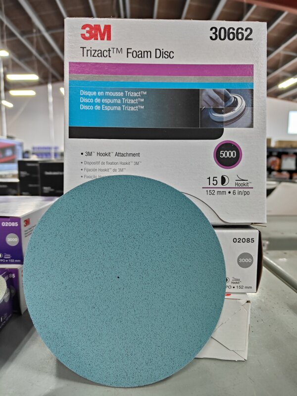 3M TRIZACT Hookit P5000 150mm