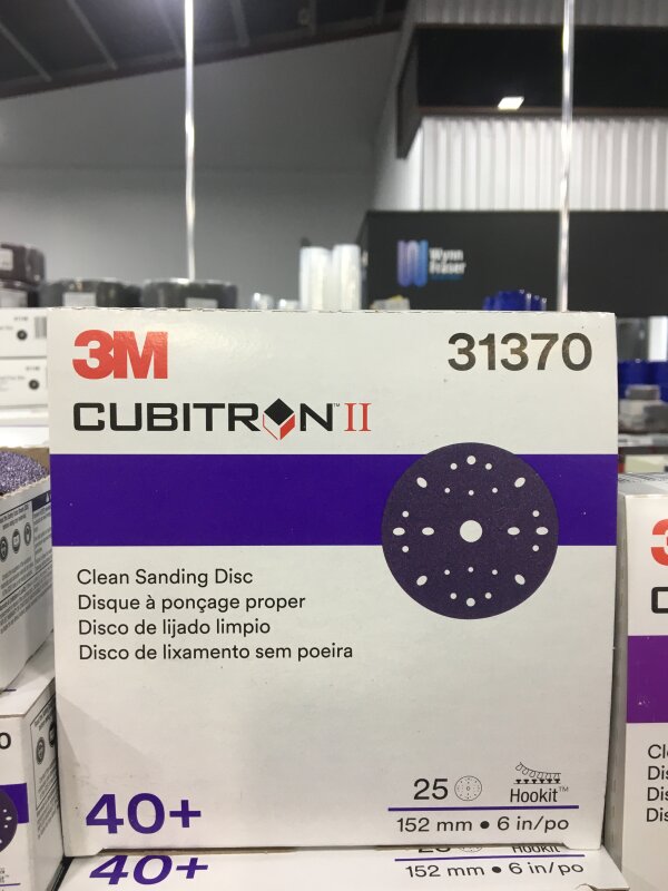 3M Cubitron Clean Sand Disc P40 150mm
