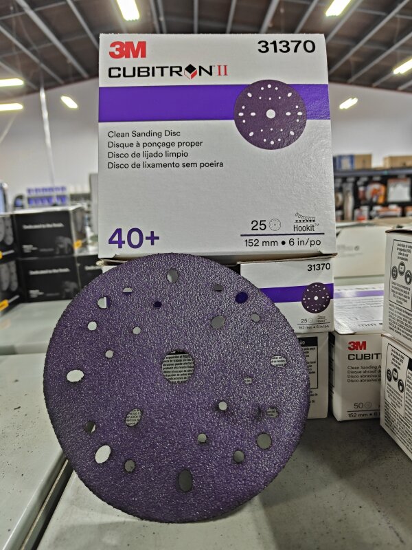 3M Cubitron Clean Sand Disc P40 150mm