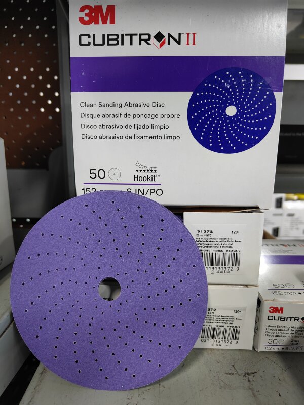 31372 CUBITRON P120 CLEAN SANDING DISC 150MM