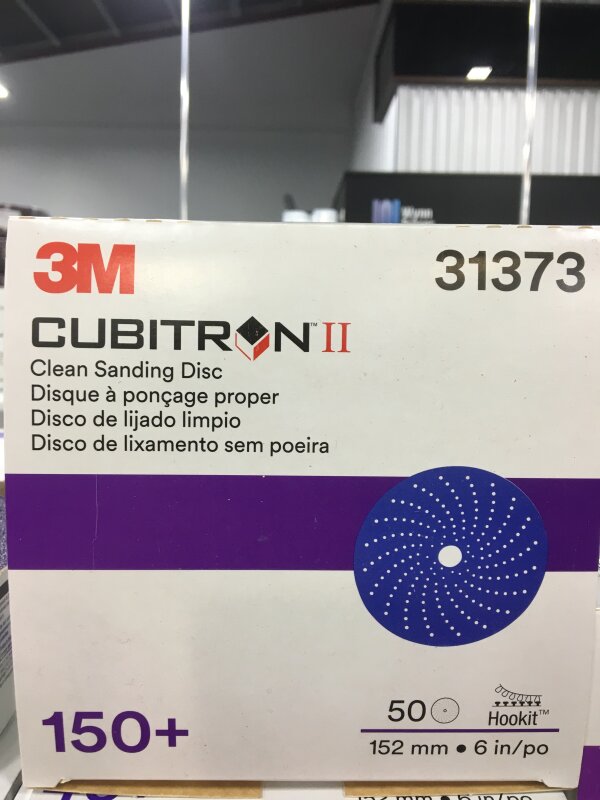 31373 CUBITRON P150 CLEAN SANDING DISC 150MM