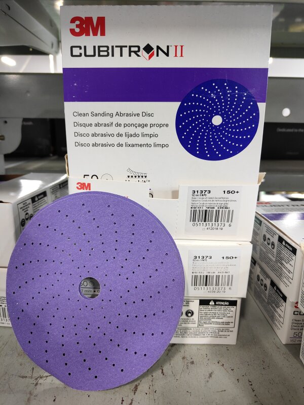 31373 CUBITRON P150 CLEAN SANDING DISC 150MM