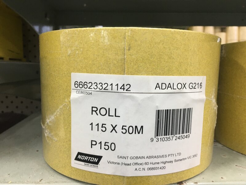 ADALOX ROLLS 115MM X 50M P150