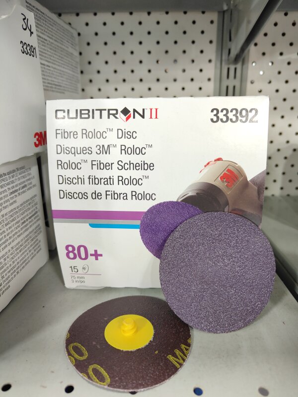 3M Roloc Cubitron Disc 75mm P80 786C