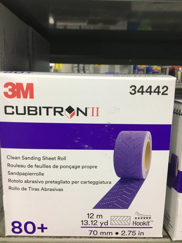 3m Cubitron Purple Roll 70x12m p80  (34442)