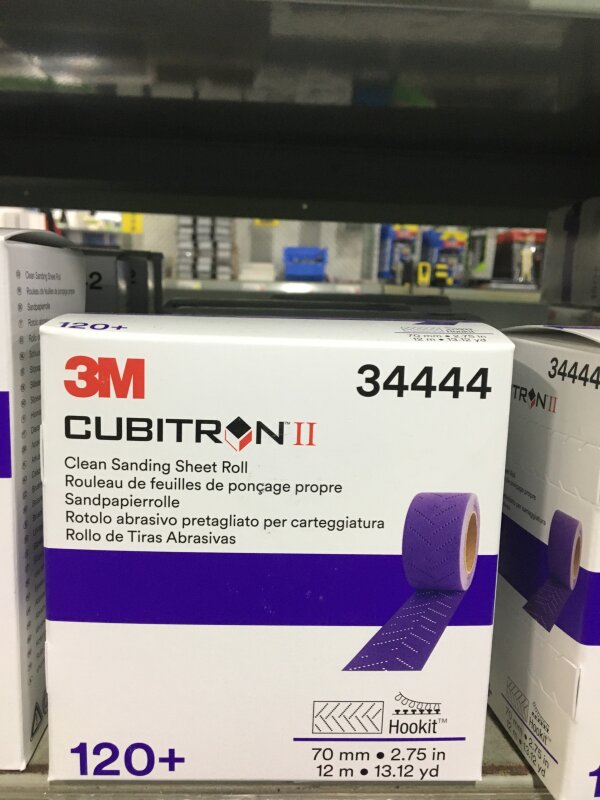 3m Cubitron Purple Roll 70x12 p120  (34444)