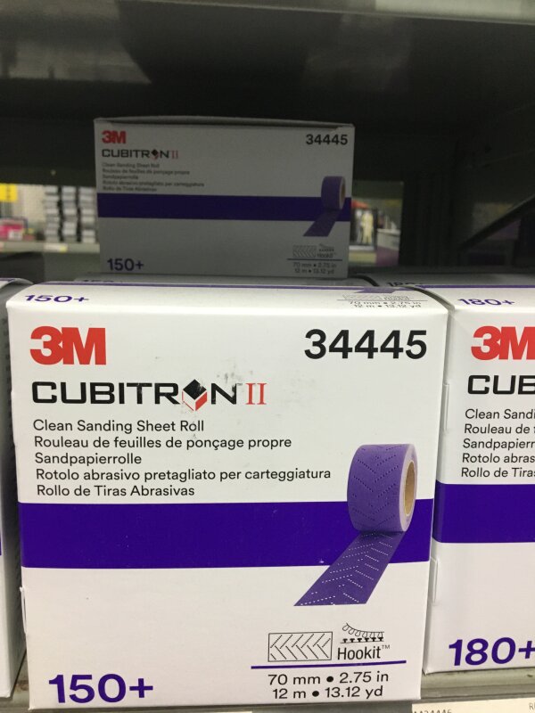 34445 CUBITRON CLEAN SANDING ROLL P150