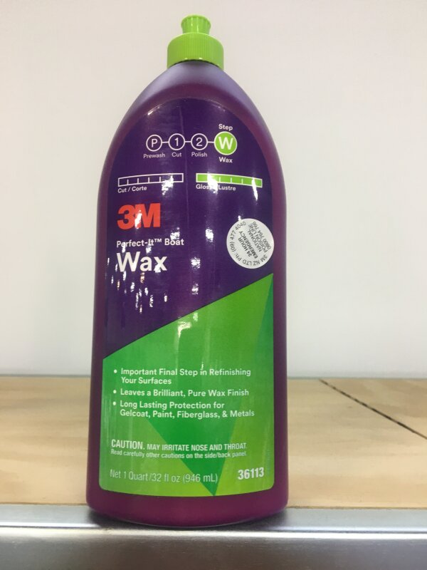 3M Perfect It Boat Wax 946 Bottle 36113