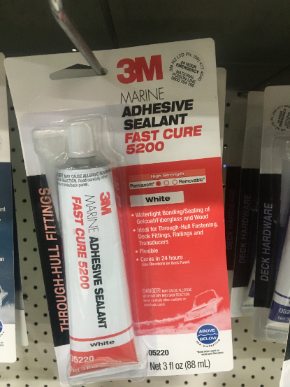 3M 5200 FC Marine Adhes/Seal 88ml White