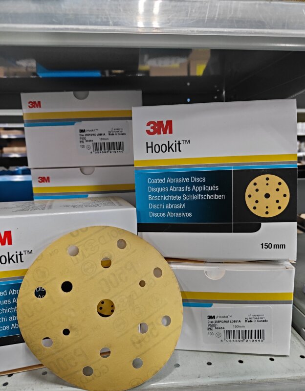 3M 50454 GOLD HOOK IT 255P P500 150MM