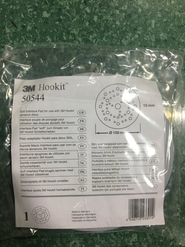 3M Hookit Interface Pad 150mm Multi Hole