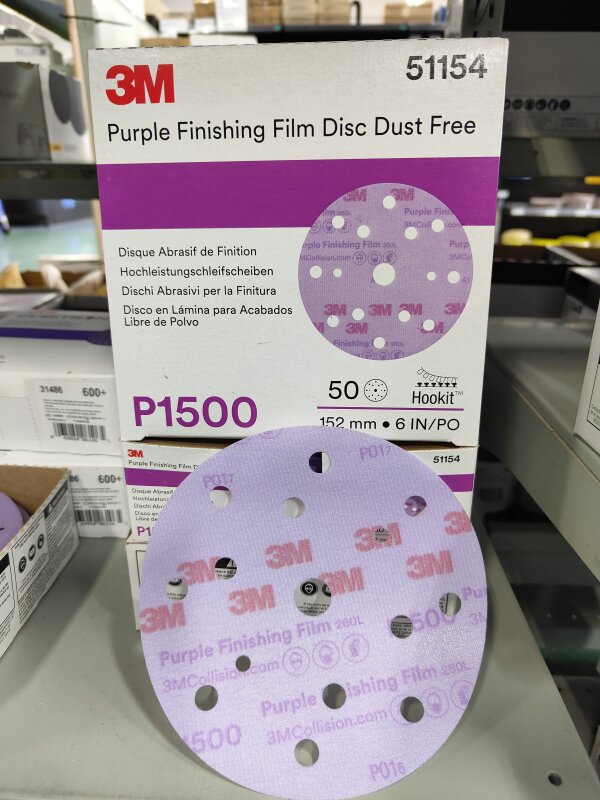 51154 PURPLE FINISHING FILM DISC P1500