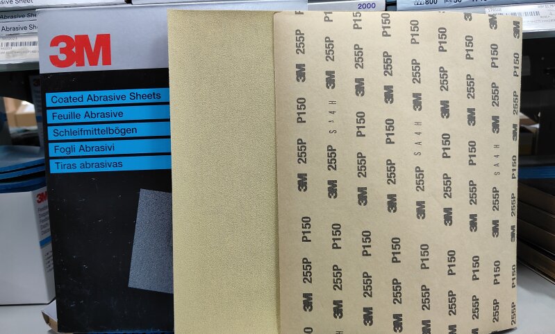 3M 255P Prodn Paper - Gold P150C