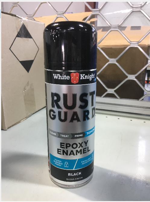 RustGuard Aero - Gloss Black 310g