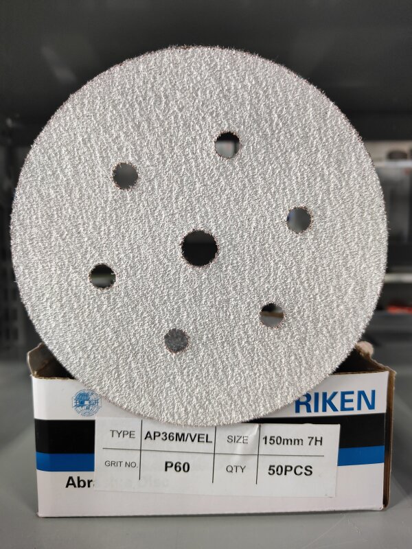 RIKEN DISCS 150MM 7 HOLE AP36M P60