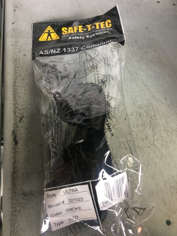 Safe-T-Tec Safety Glasses Smoke Armour