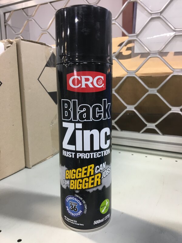 CRC Black Zinc Aerosol 500ml