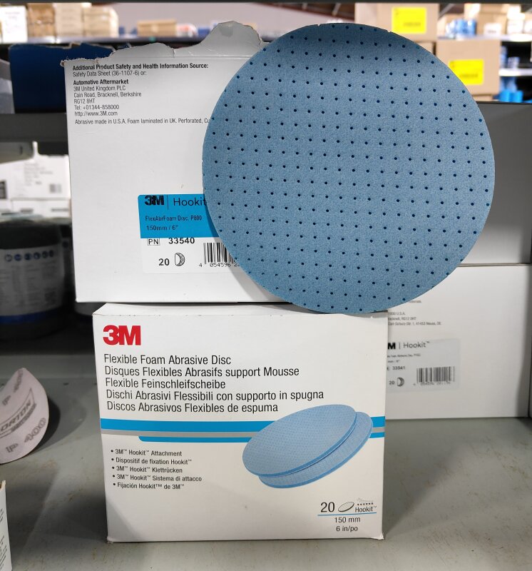 3M Flex Foam Disc P800 150mm