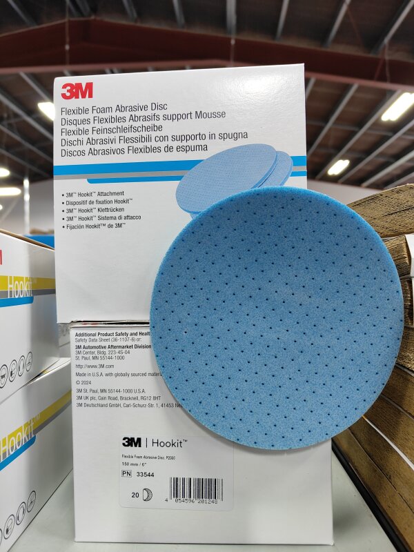 3M Flex Foam Disc P2000 150mm 33544