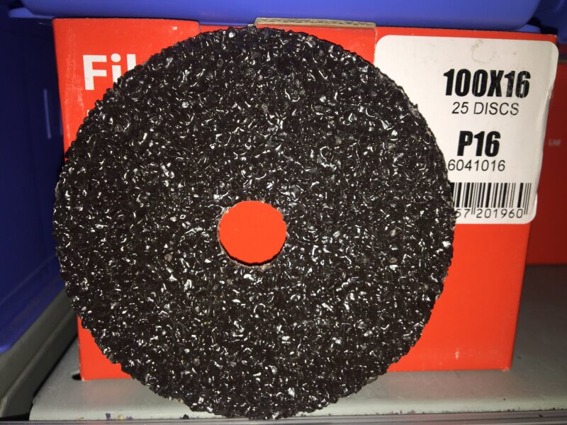 FIBRE DISC 100 x16 P16