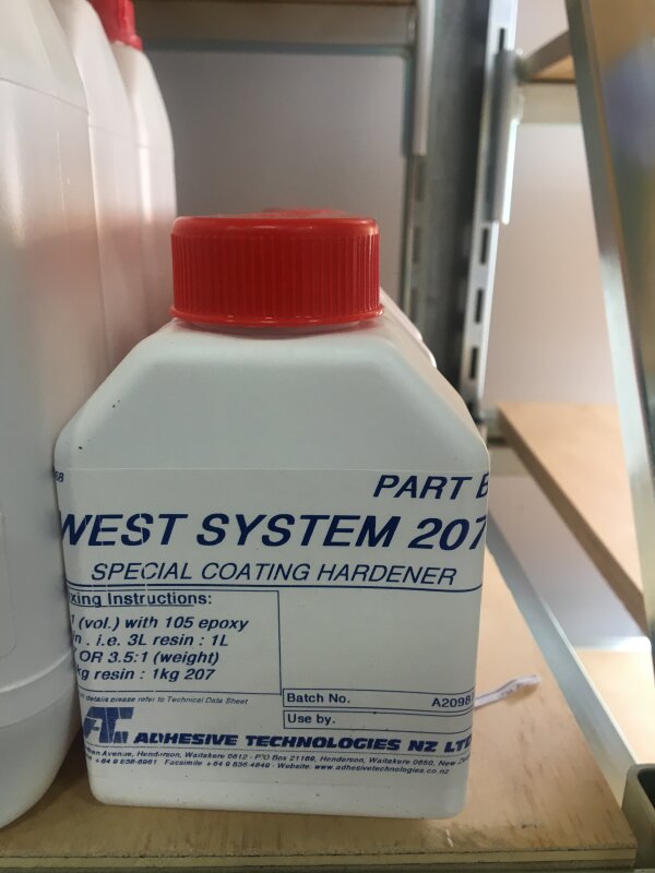 West 207 Special UV Epoxy Hardener - 333ml