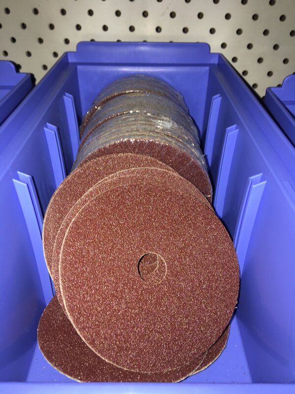 FIBRE DISCS 100 x16 P60