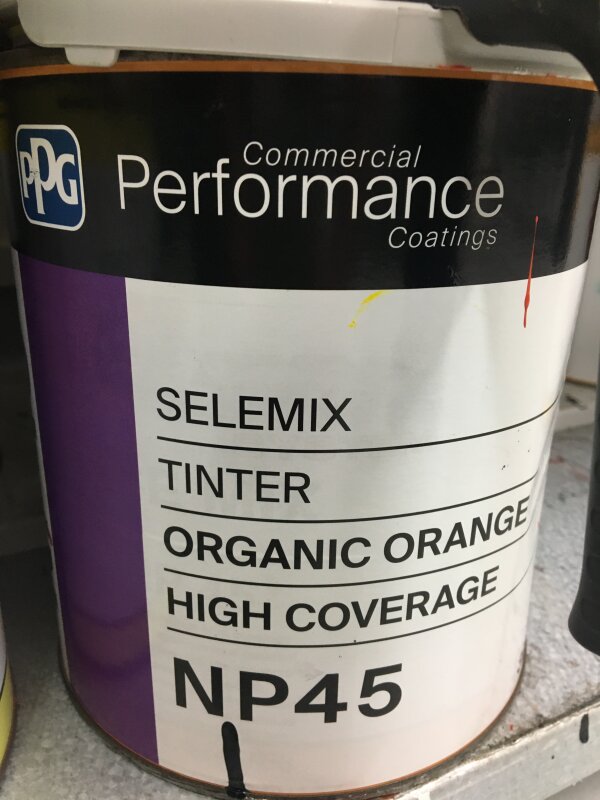 SELEMIX NP45 ORGANIC ORANGE HIGH COVERAGE / 3L