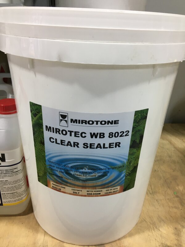 MI Mirotec Clear Sealer 8022 20L