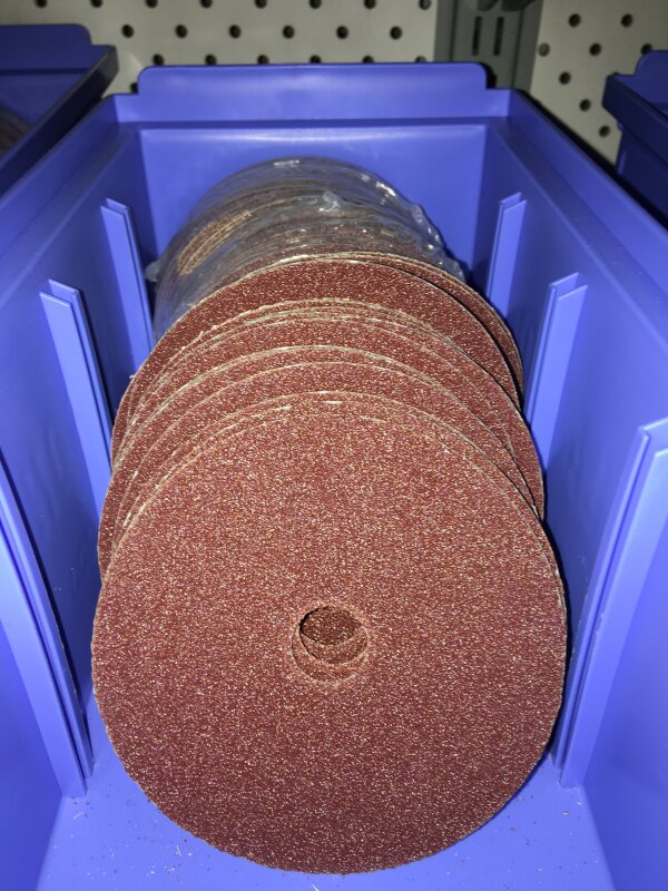 FIBRE DISCS 100 x16 P80