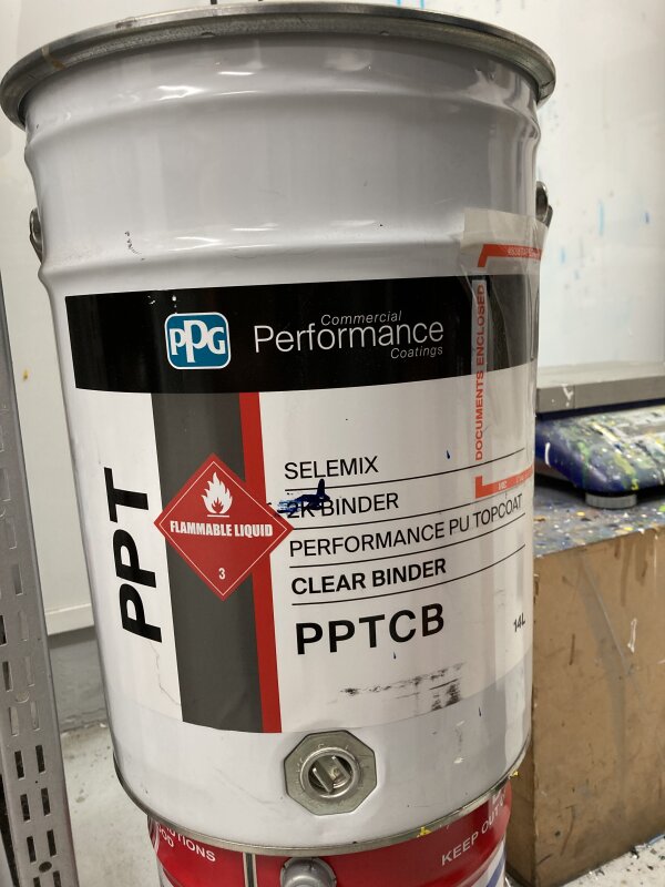 PERFORMANCE POLYURETHANE TOPCOAT CLEAR BINDER 14L