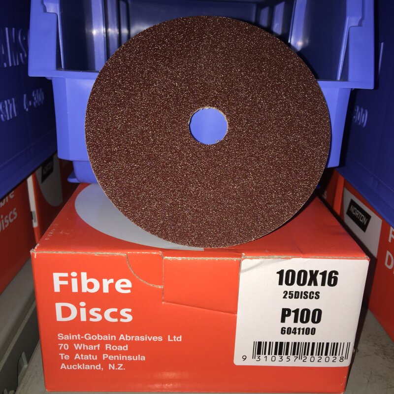FIBRE DISCS 100 x16 P100