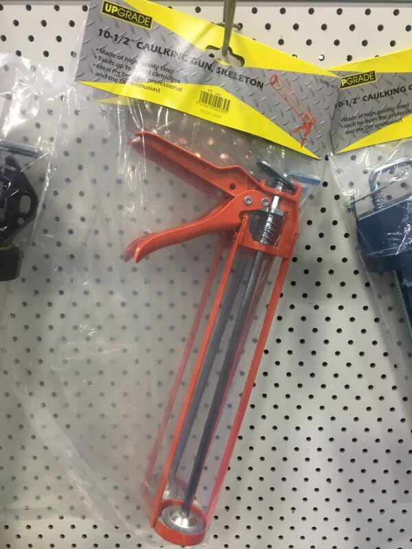 HO Caulking Gun 265MM Skeleton Type