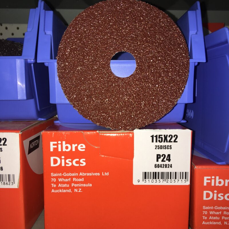 FIBRE DISCS 115 x 22 P24