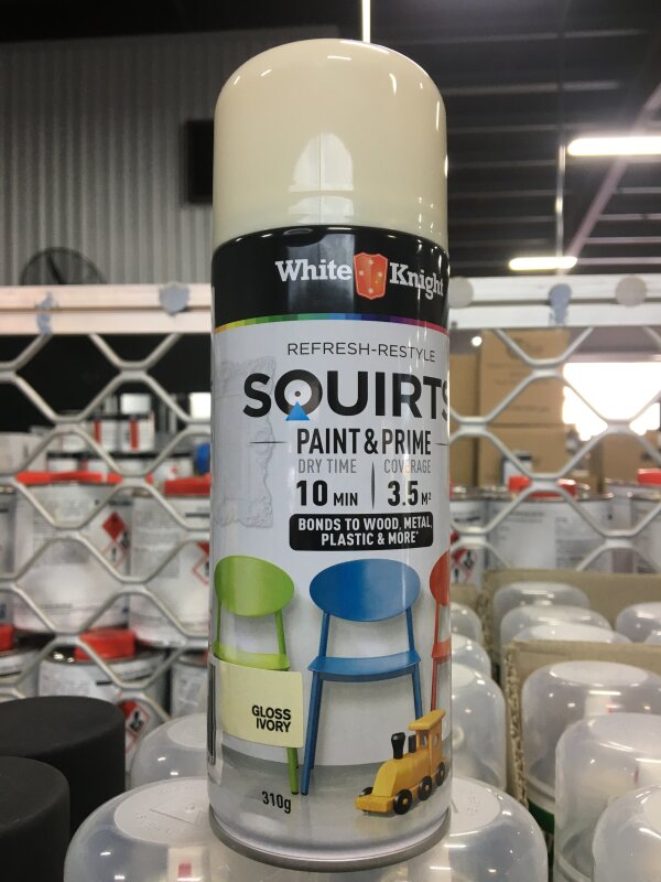 White Knight Squirts Ivory 310gm