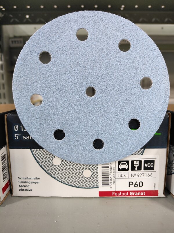 FE STF Granat 125mm p60