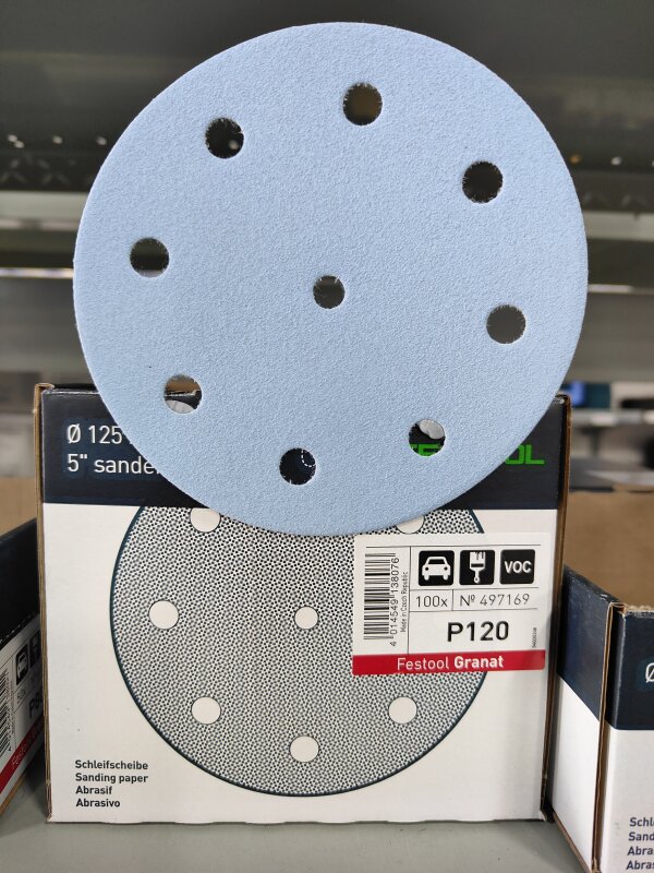 FE STF Granat 125mm p120