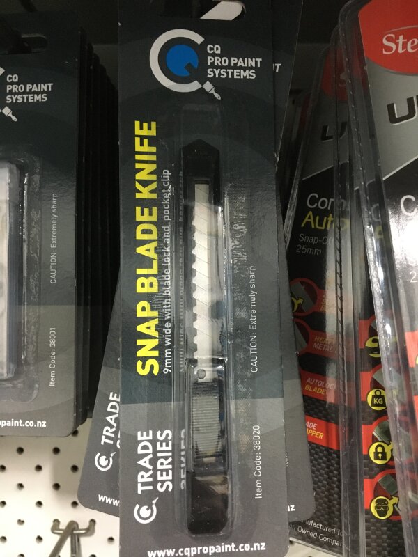 CQ Snap Off Blade Knife 9mm