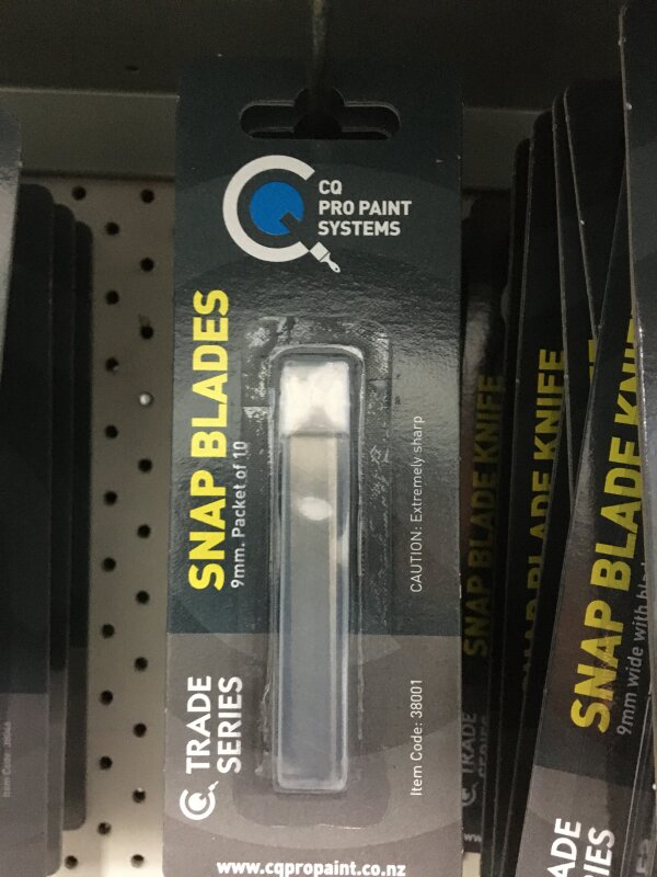 CQ Snap Off Blades 9mm 10pk