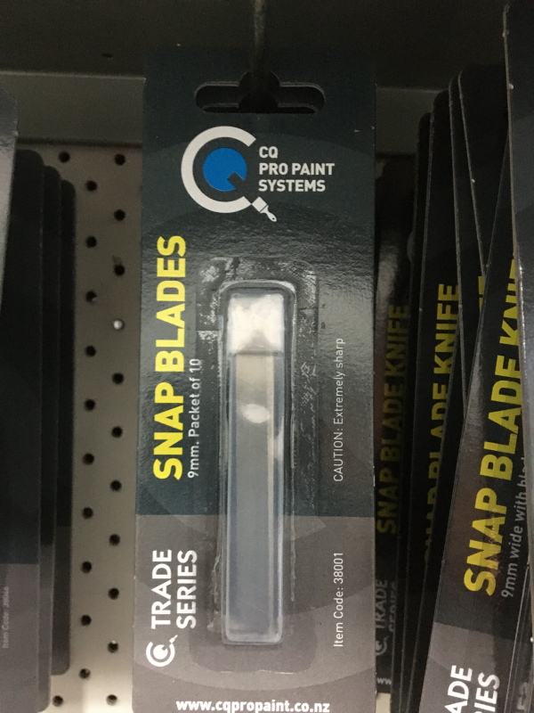 CQ Snap Off Blades 9mm 10pk