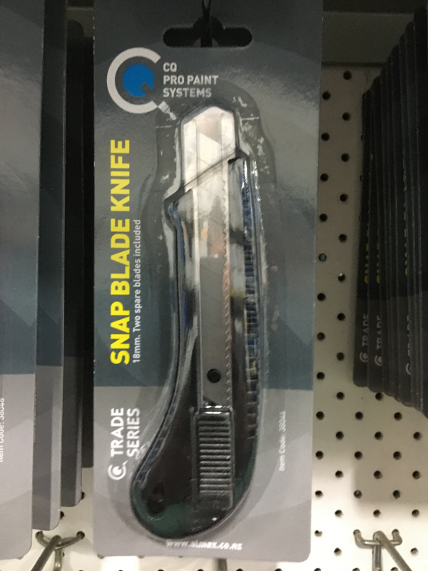 ALMAX Snap-Off BLADE KNIFE 18mm + 2 SPARE BLADES