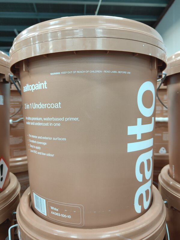 Aalto 3 in 1 Undercoat White 10L