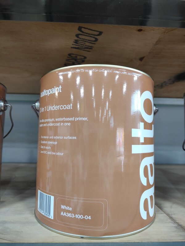 Aalto 3 in 1 Undercoat White 4L