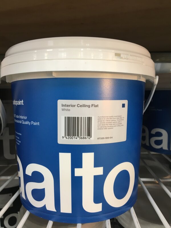 Aalto Trade Ceiling Flat White 4L